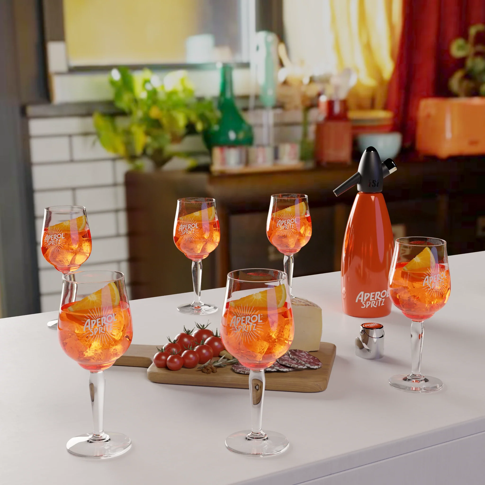 APEROL SPRITZ 6 SIGNATURE GLASSES BOX - Image 7