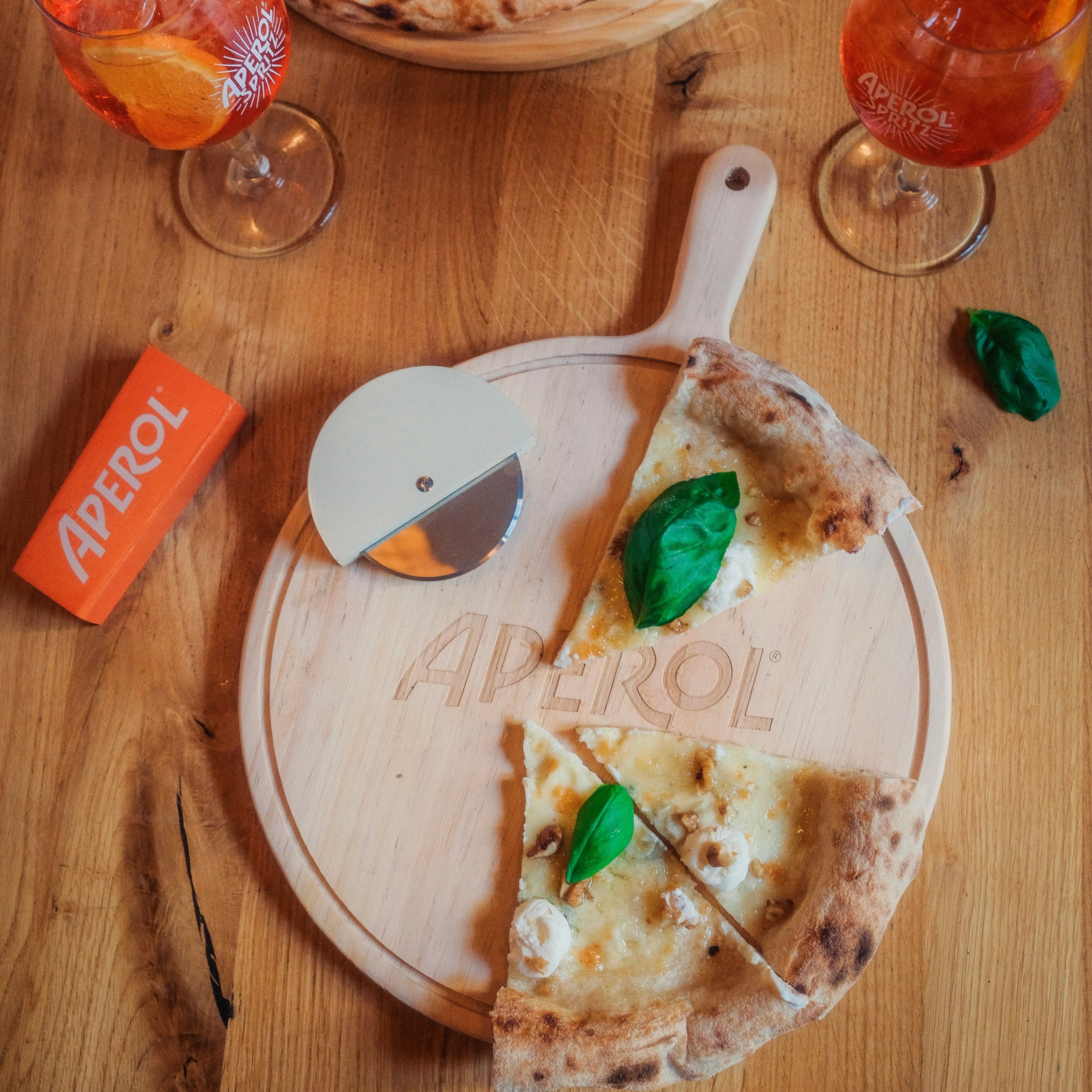 APEROL WOODEN PIZZA TRAY - Image 6