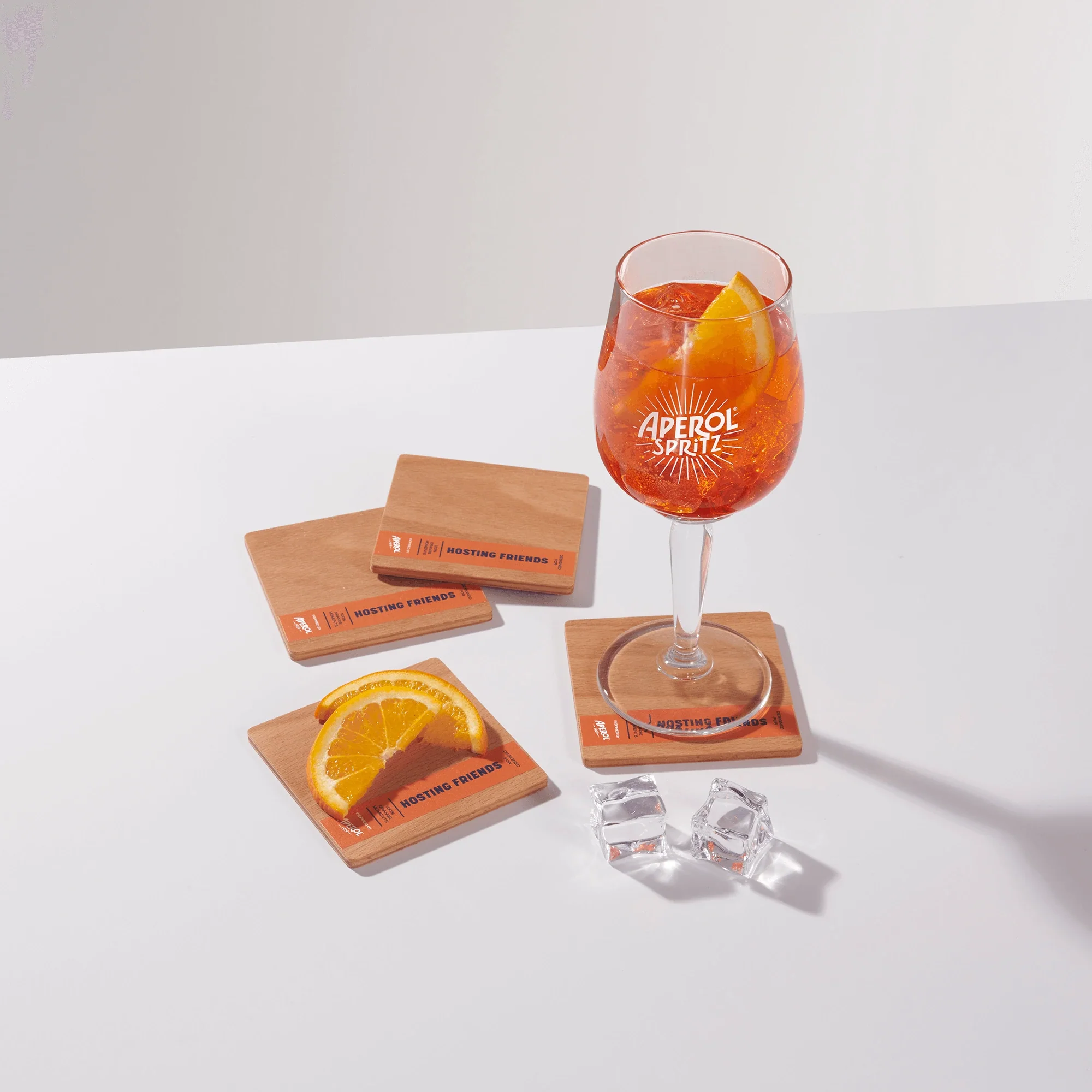 APEROL 4 COASTERS SET - Image 4
