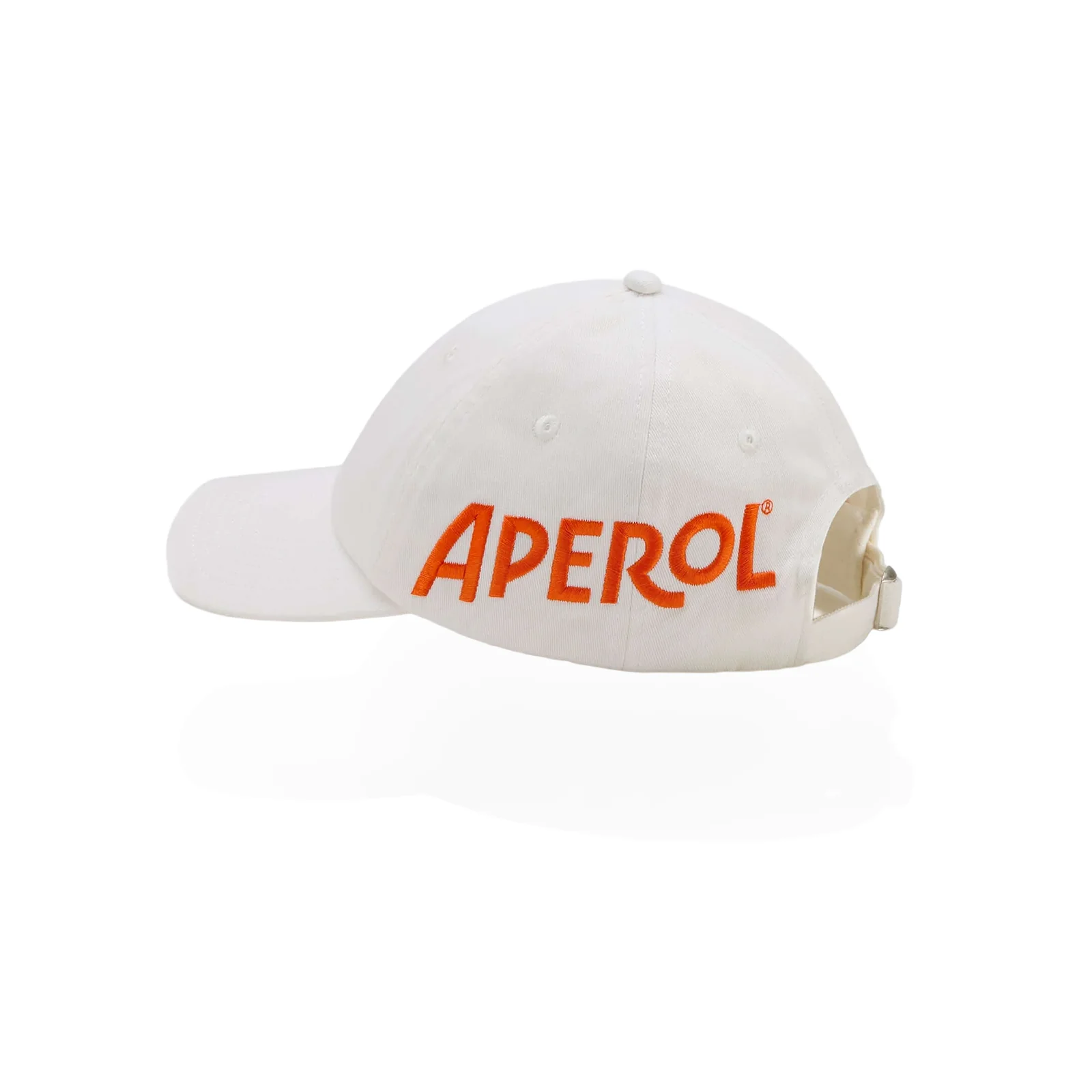 WHITE CAP WITH EMBROIDERED APEROL AND SSSTUFFF LOGOS - Image 3